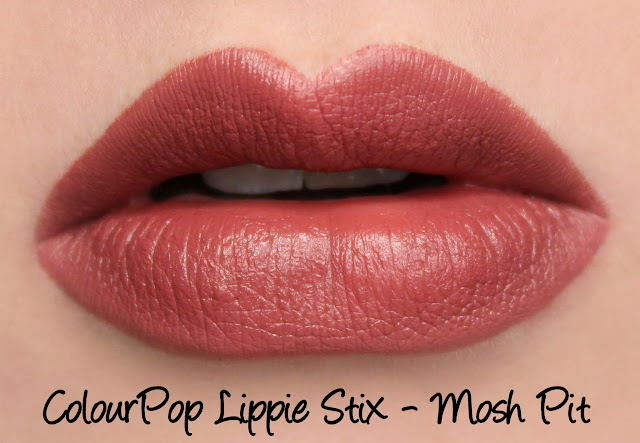 ColourPop Lippie Stix - Mosh Pit Swatches & Review