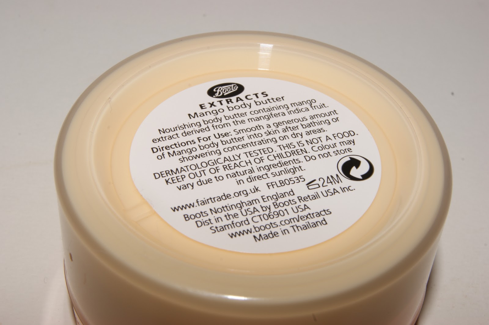 Boots Extracts Mango Body Butter Review | The Sunday Girl
