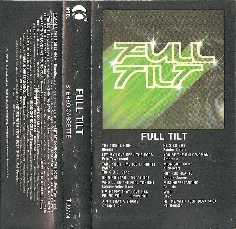 The Hideaway Ktel's FULL TILT [1981]