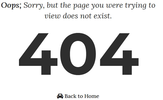 Cara Mudah Mengatasi Error Page Not Found 404