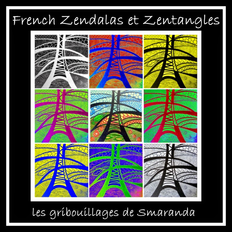 French Zendalas & Zentangles