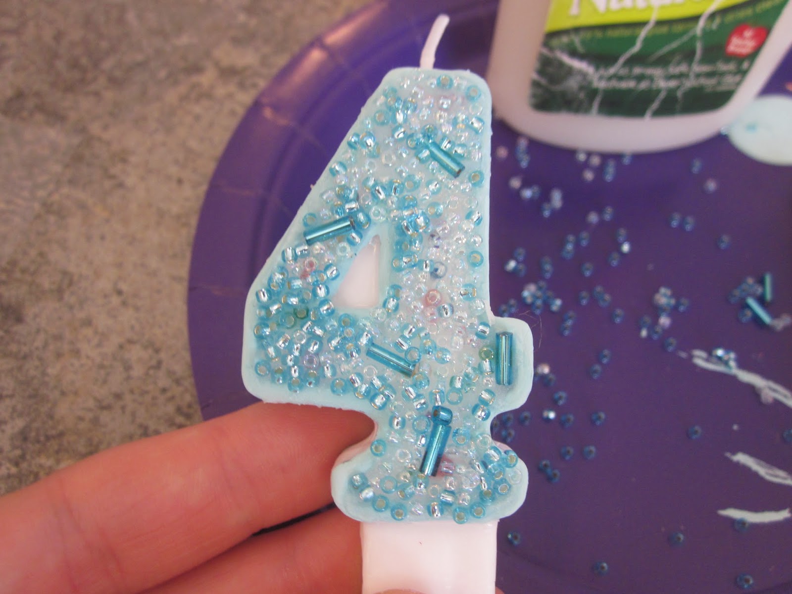 Queen B Creates Custom Birthday Candle