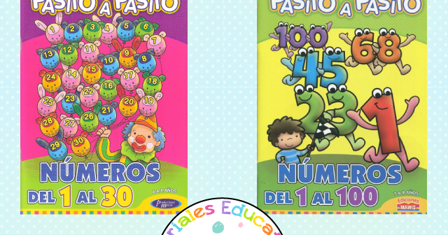 Fichas Pasito A Pasito Numeros Materiales Educativos Para Maestras