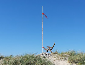 Aus unserem Dänemark-Urlaub: Wunderschöne Ausflugsziele rund um Houstrup. Teil 1: Strände, Häfen und einzigartige Natur. Hier: Gammelgab Strand.