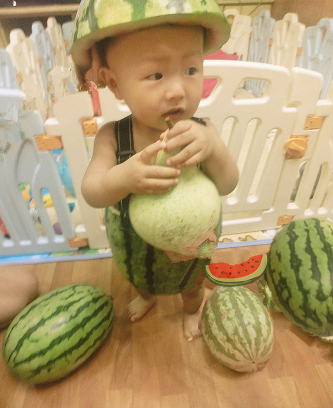 What time is o'clock? Watermelon babies
