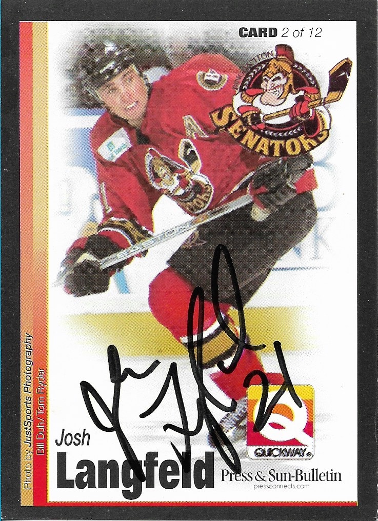 Todd Bertuzzi autographed Hockey Card (New York Islanders, FT