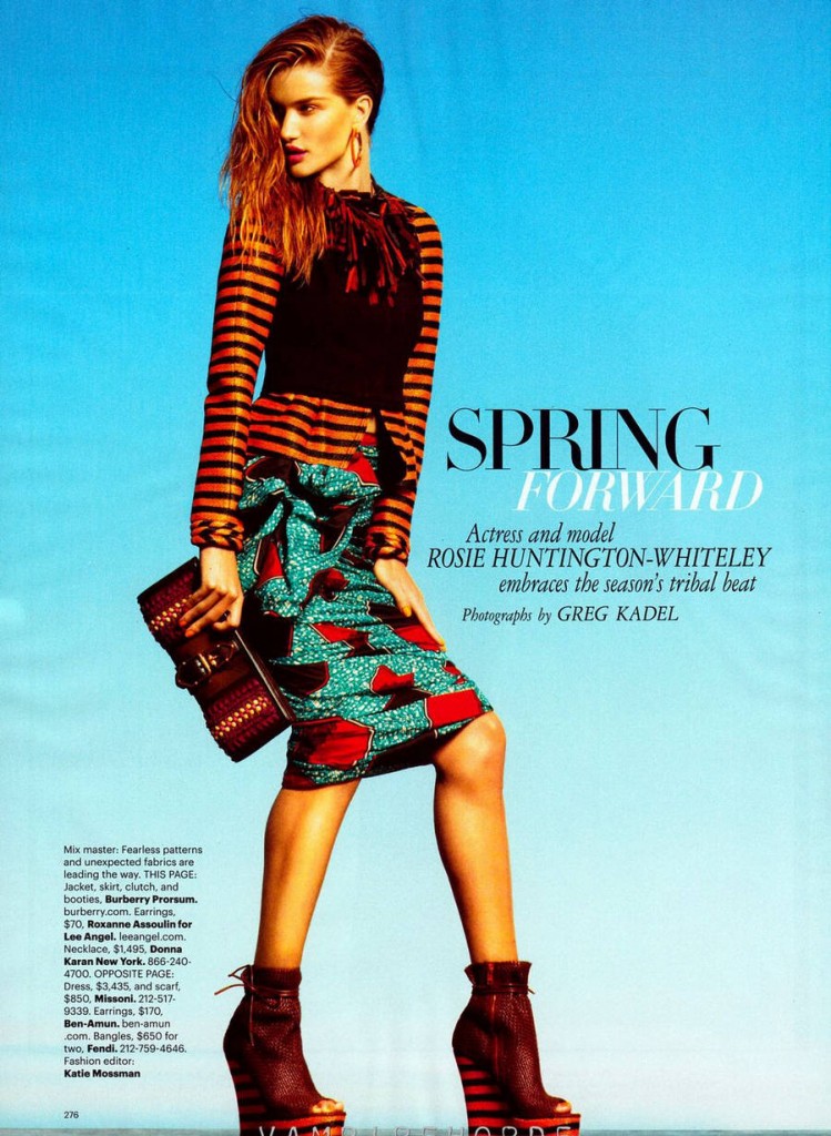 2Demilicious : Just fashion&Just life&Just design: Rosie Huntington
