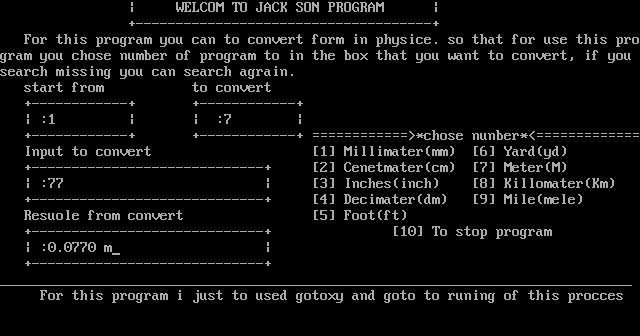 C programming Convert with Physic | Studies together