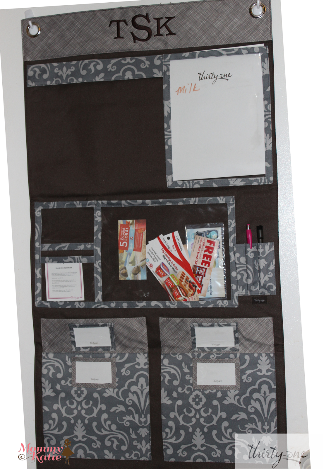 Giveaway Personalized HangUp Home Organizer from ThirtyOne Gifts