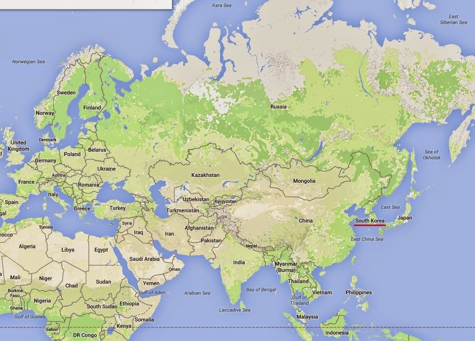 Tempting East LET’S DIG INTO THE GEOGRAPHY OF SOUTH KOREA