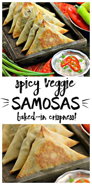 Hot Spicy Vegetable Samosas