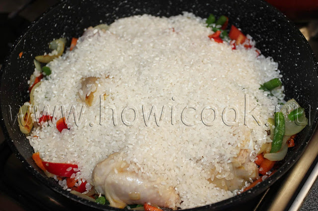 рецепт риса с курицей и овощами с пошаговыми фото