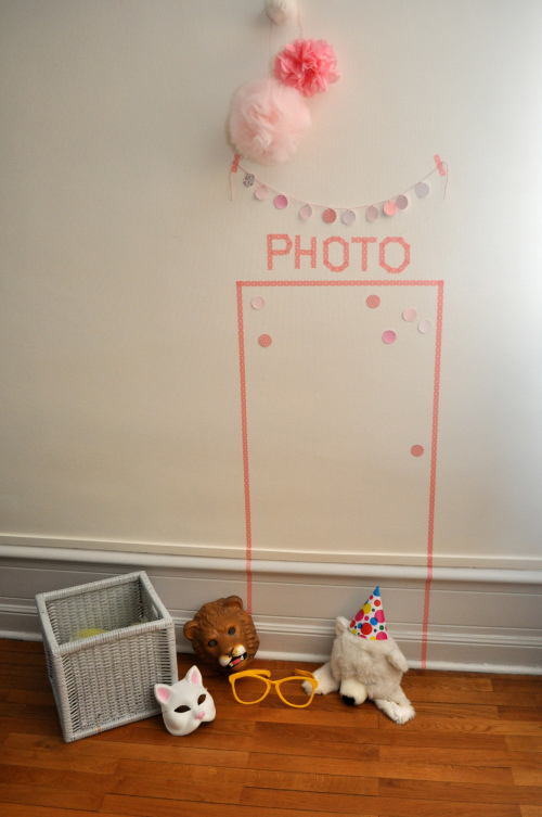 Idea Fotomatón para niños