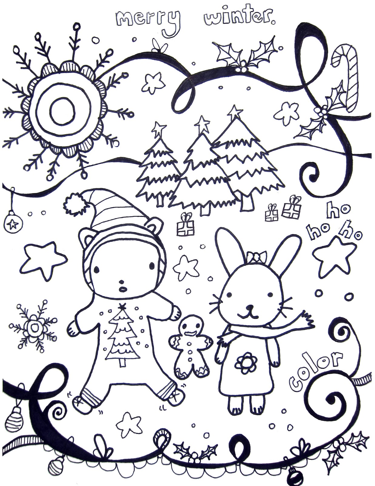 Free Printable Winter