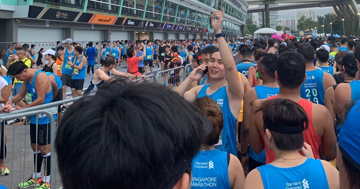 S M Ong Standard Chartered half marathon My last race? (Yes, I've