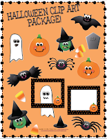 Halloween Clip Art Graphics Commercial Use