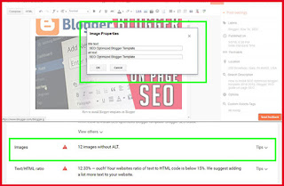 Add ALT text to your blog images Add ALT text to your blog images
