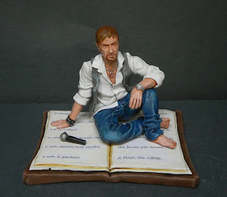 statuina personalizzata musicista statuetta realistica regalo orme magiche