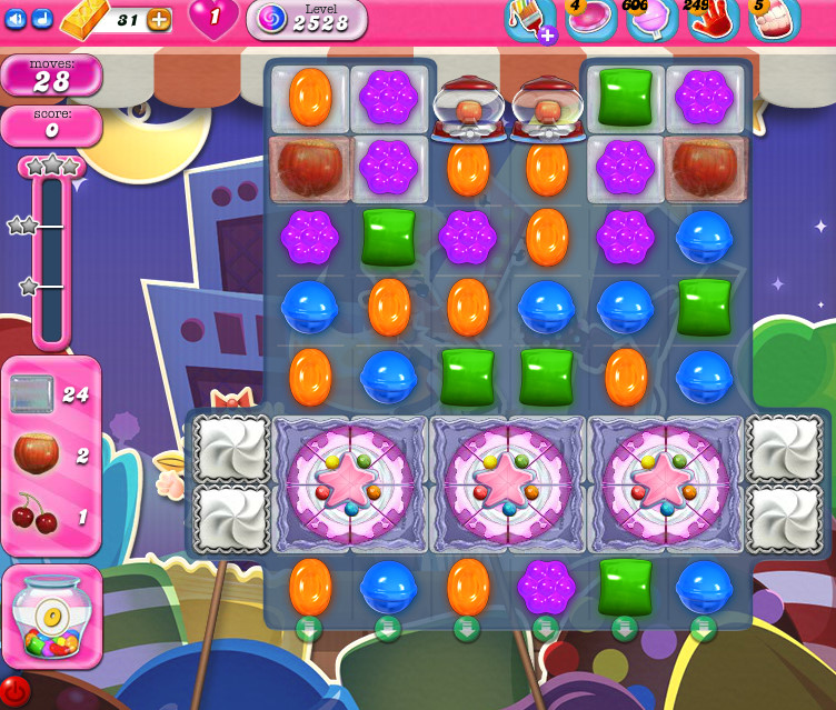 Candy Crush Saga level 2528 Candy Crush Saga level 2528