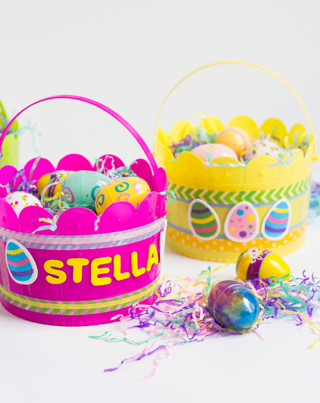 Simple Kids Craft DIY Easter Baskets! Design Improvised