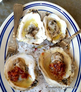 Liberty Kitchen roasted oysters
