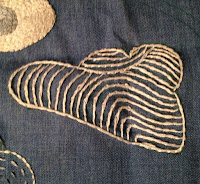 Striped Cloud Embroidery