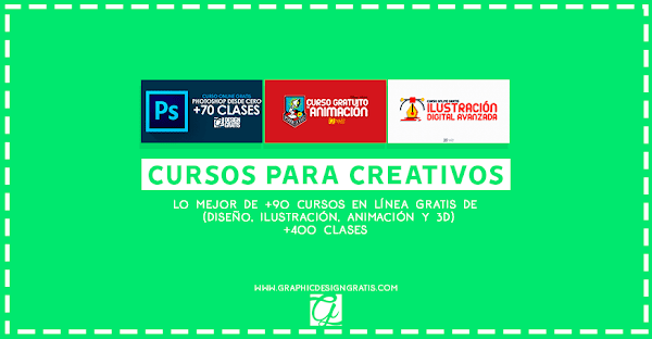 +90 cursos en linea de (Diseño, Ilustración, Animación y 3D) +90 cursos en linea de (Diseño, Ilustración, Animación y 3D)