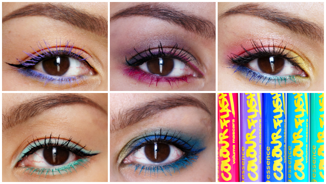 essence colour flash mascara