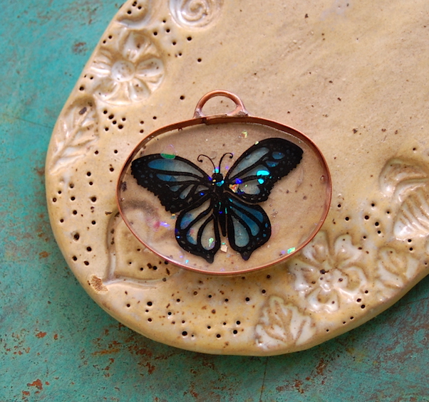 Gaea Ceramic Bead and Art Studio Blog Copper, Art and Resin...