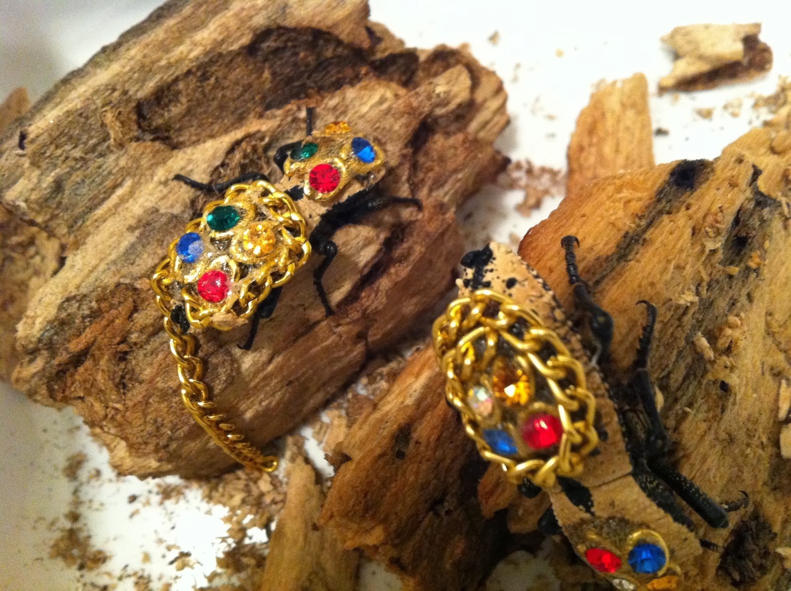 Жук макеч наряжают в стразы. Живые броши. Жук макеч брошка. Живые броши из жуков. Жук макеч брошка.