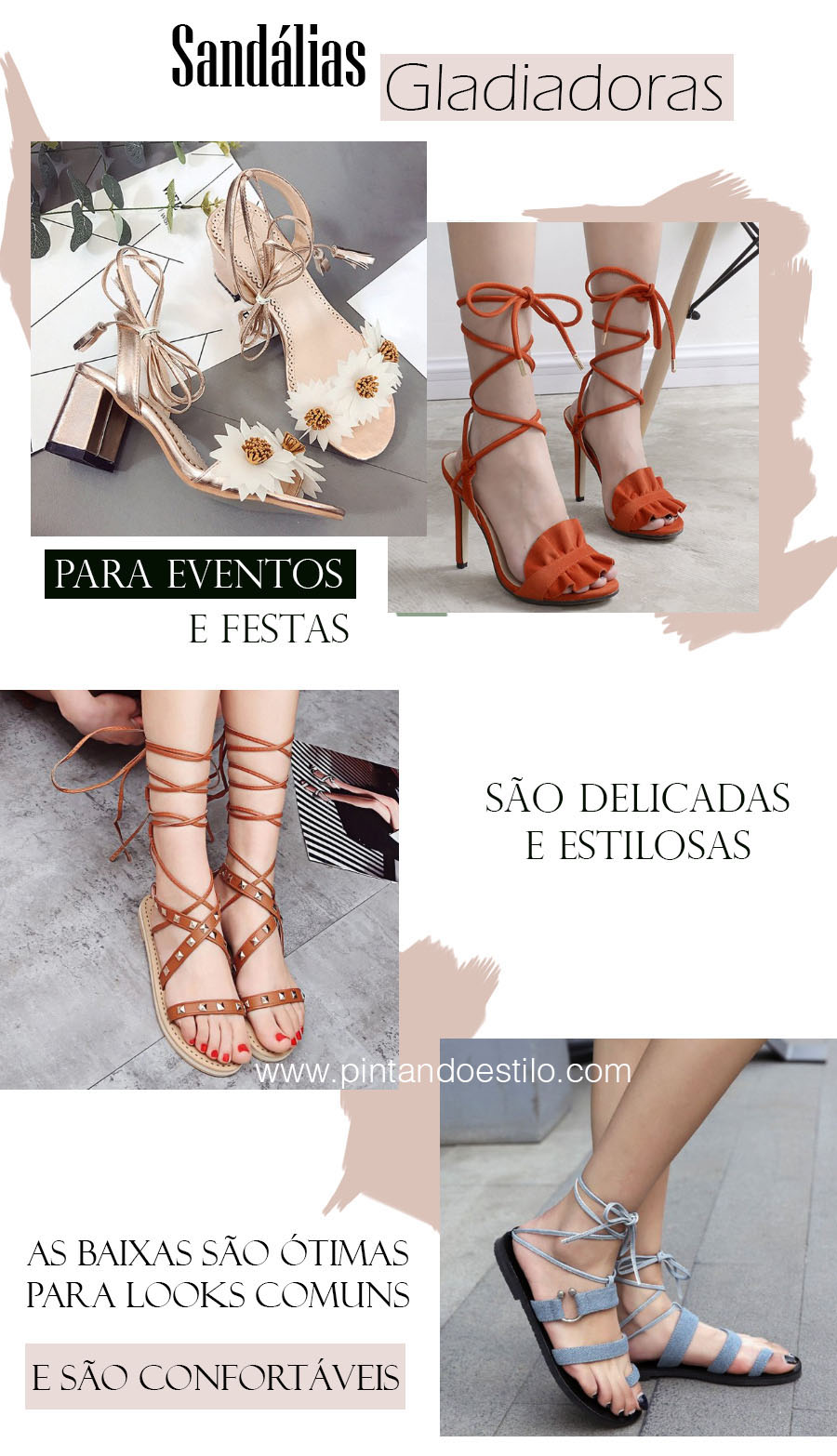 sandalias gladiadoras 2018