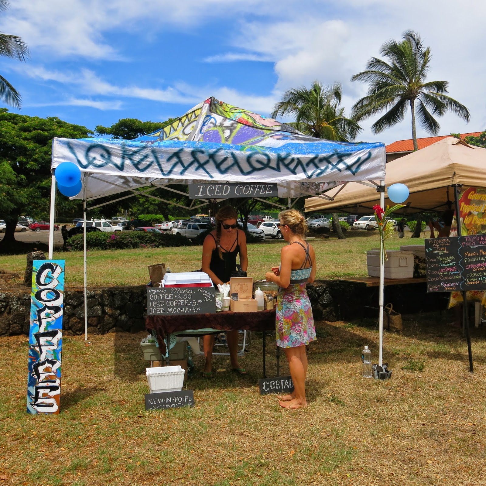 Cortado on Kauai Cortado at POIPU CRAFT FAIR