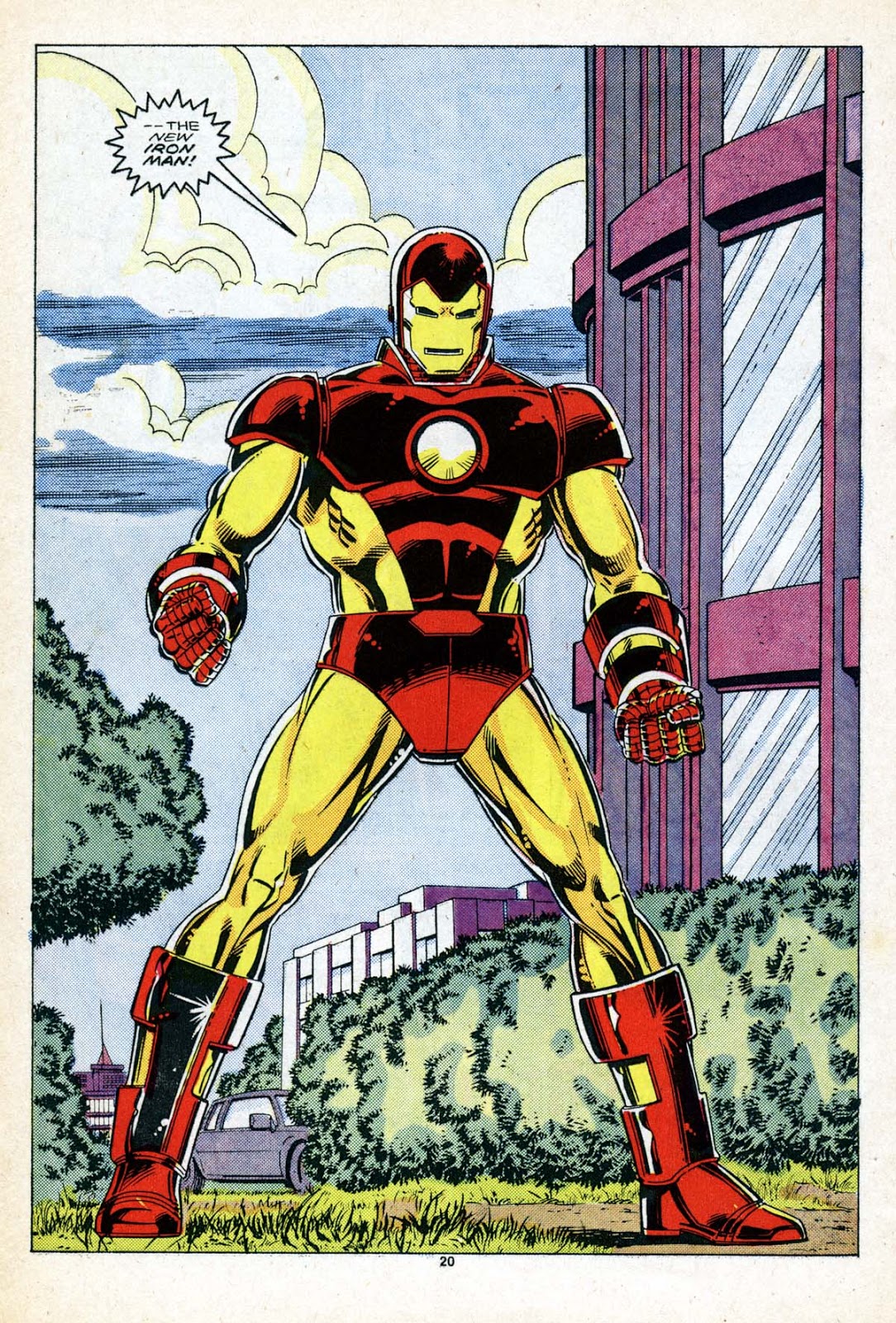 Marvel Comics of the 1980s Iron Man 3 Week Iron Man Armors of the 1980s