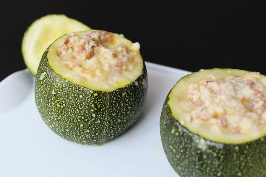 Zucchini relleno Cocina