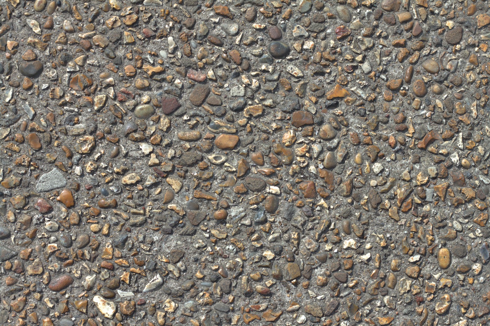 (Concrete cobble stone 3) pebble walkway texture 4778x3178