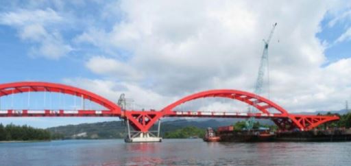 Presiden Tinjau Progres Pembangunan Jembatan Holtekamp di Papua