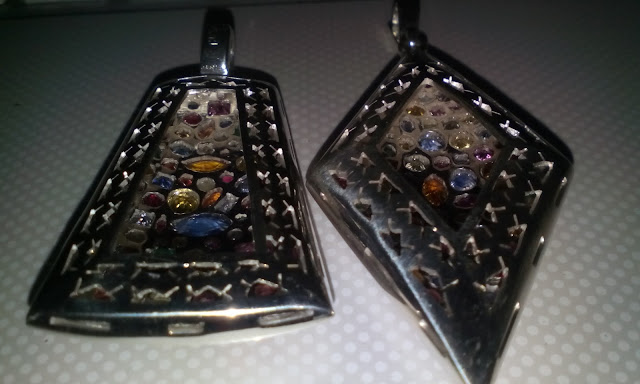 Handmade Silver Jewelry with Sapphire Gemstones