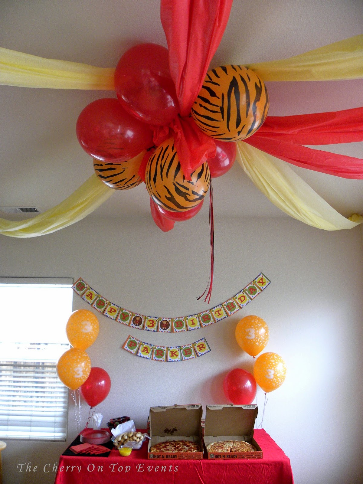 The Cherry On Top Events Party Blog: A Daniel Tiger's 3rd Birthday Party!