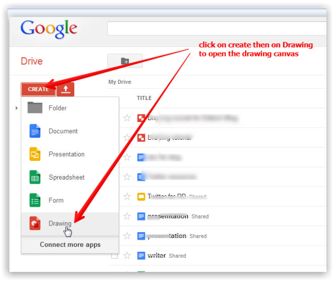 how to open google drive link