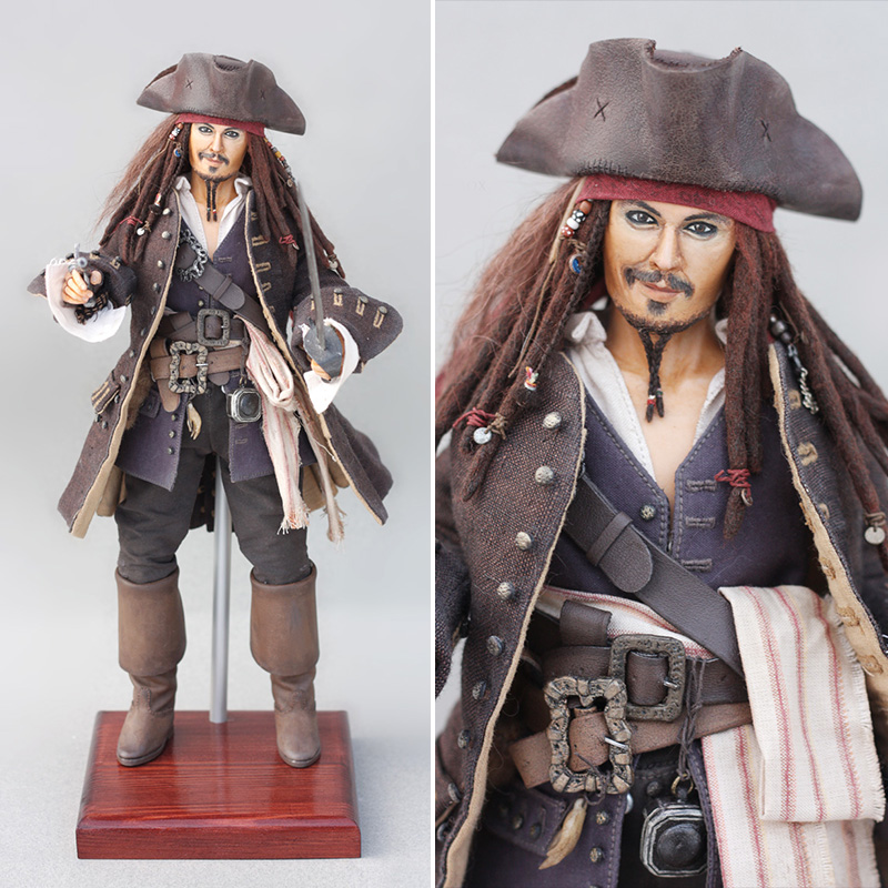 Captain Jack Sparrow | Создание Джека Воробья. Часть II, образ