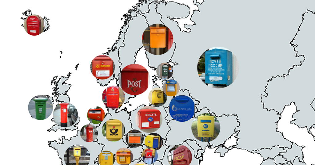 Mail Adventures Mail boxes of Europe