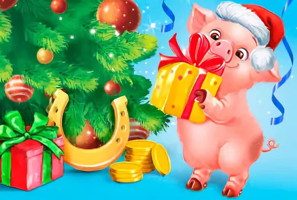Новогодние Детские Поздравления С Годом Свиньи