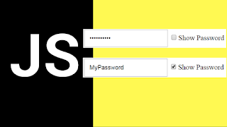 hide and show password using javascript
