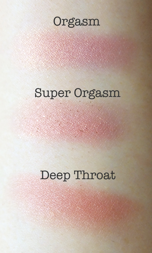 skin indian deep Nars throat swatch on