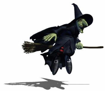 funny halloween witch sayings animated gif cartoon clipart images