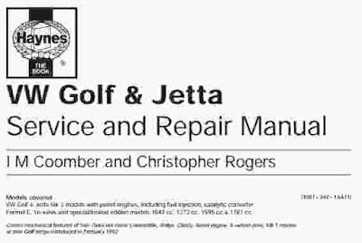 VW Golf & Jetta Service Manual