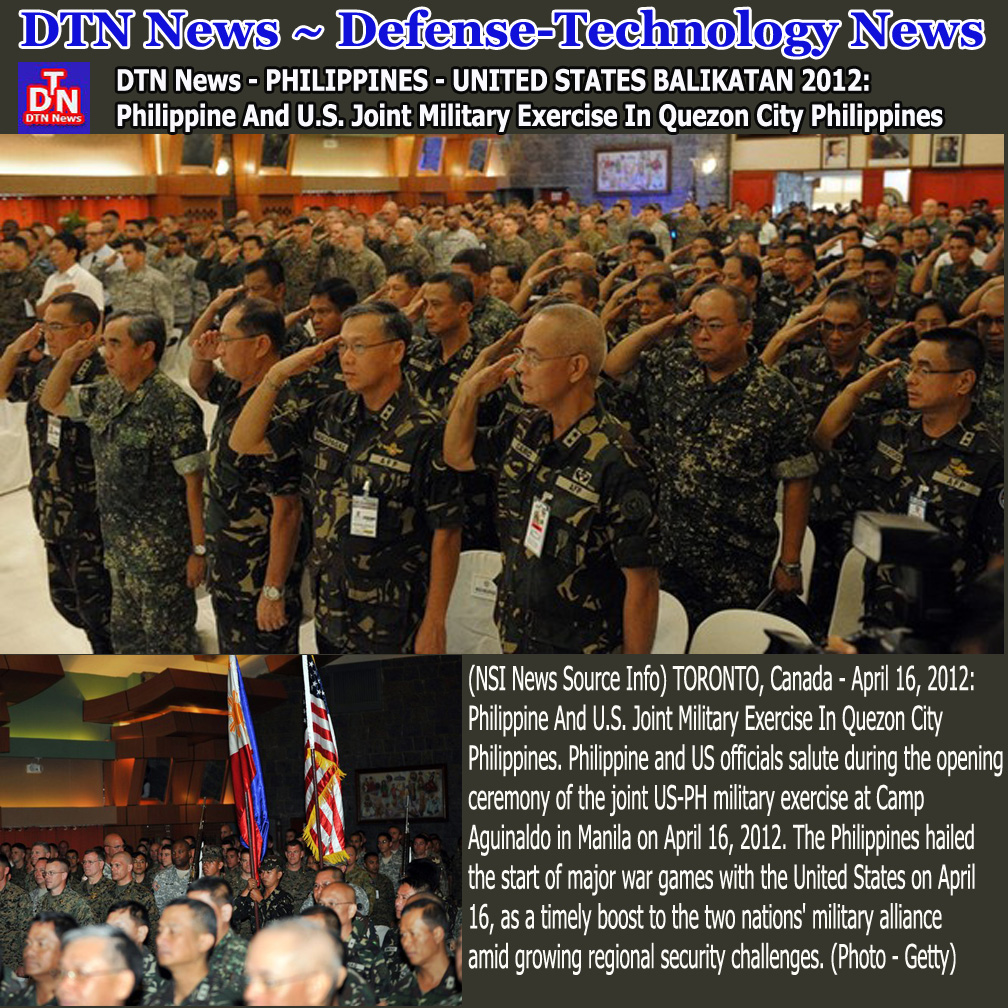 Pictures of The Day DTN News PHILIPPINES UNITED STATES BALIKATAN