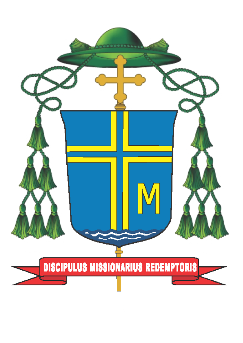 Brasão episcopal de Dom Marcos Piatek