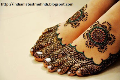 indian glitter mehndi designs 2013