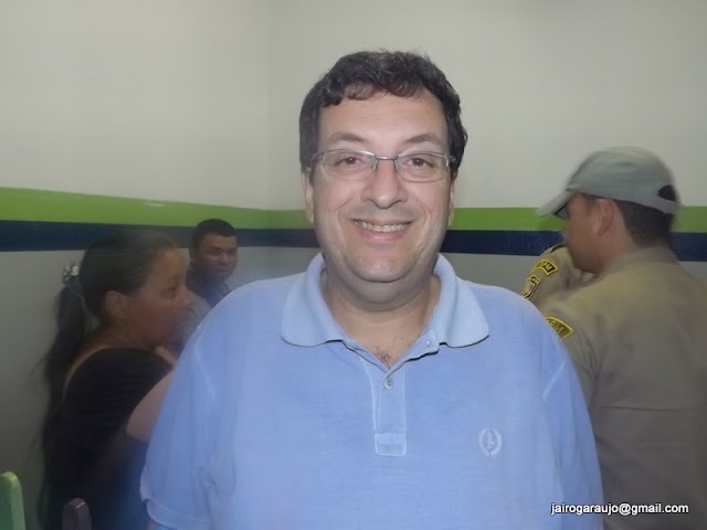 Ernesto Maia e Deomedes Brito participaram do lançamento do Programa Polícia Amiga